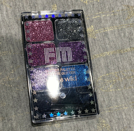 WET N WILD Fantasy Makers REST IN PINK Pressed Powder GLITTER PALETTE #1230292 