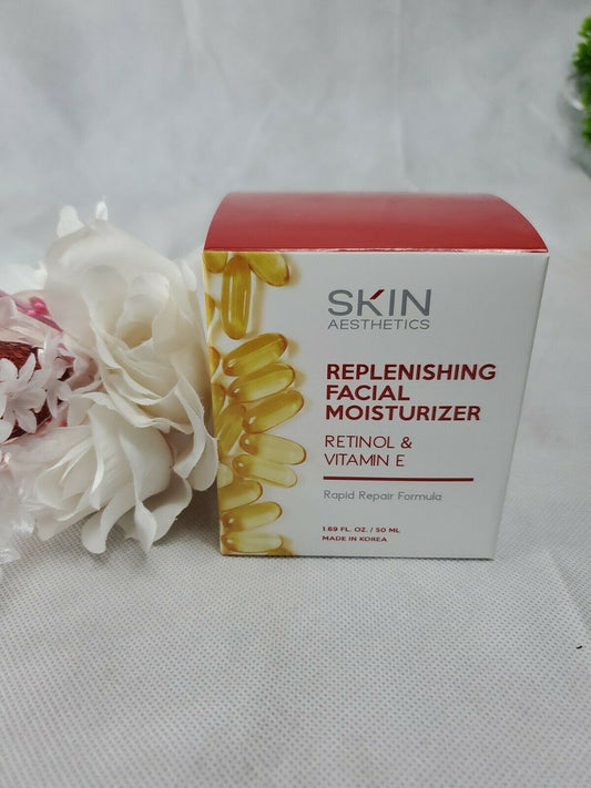 Skin Aesthetics Replenishing Facial Moisturizer Rapid Repair Retinol + Vitamin E
