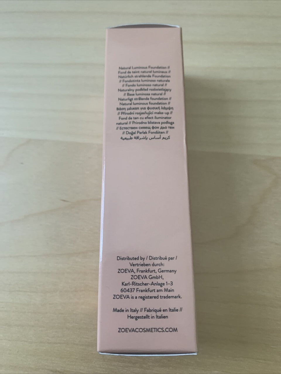 ZOEVA  Skin Natural Luminous Foundation 110N Creative