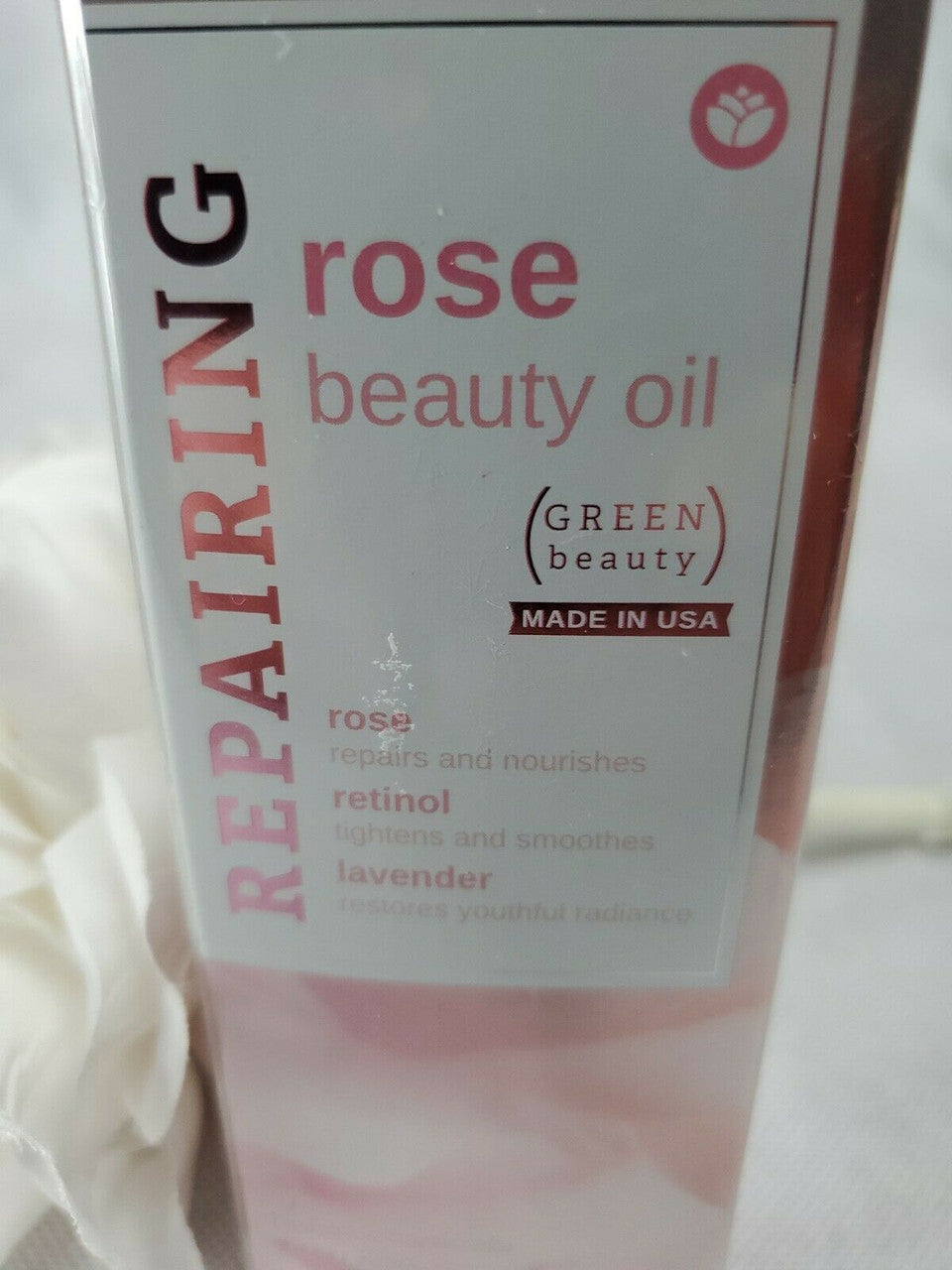 REPAIRING ROSE BEAUTY OIL WITH ROSE, RETINOL & LAVENDER