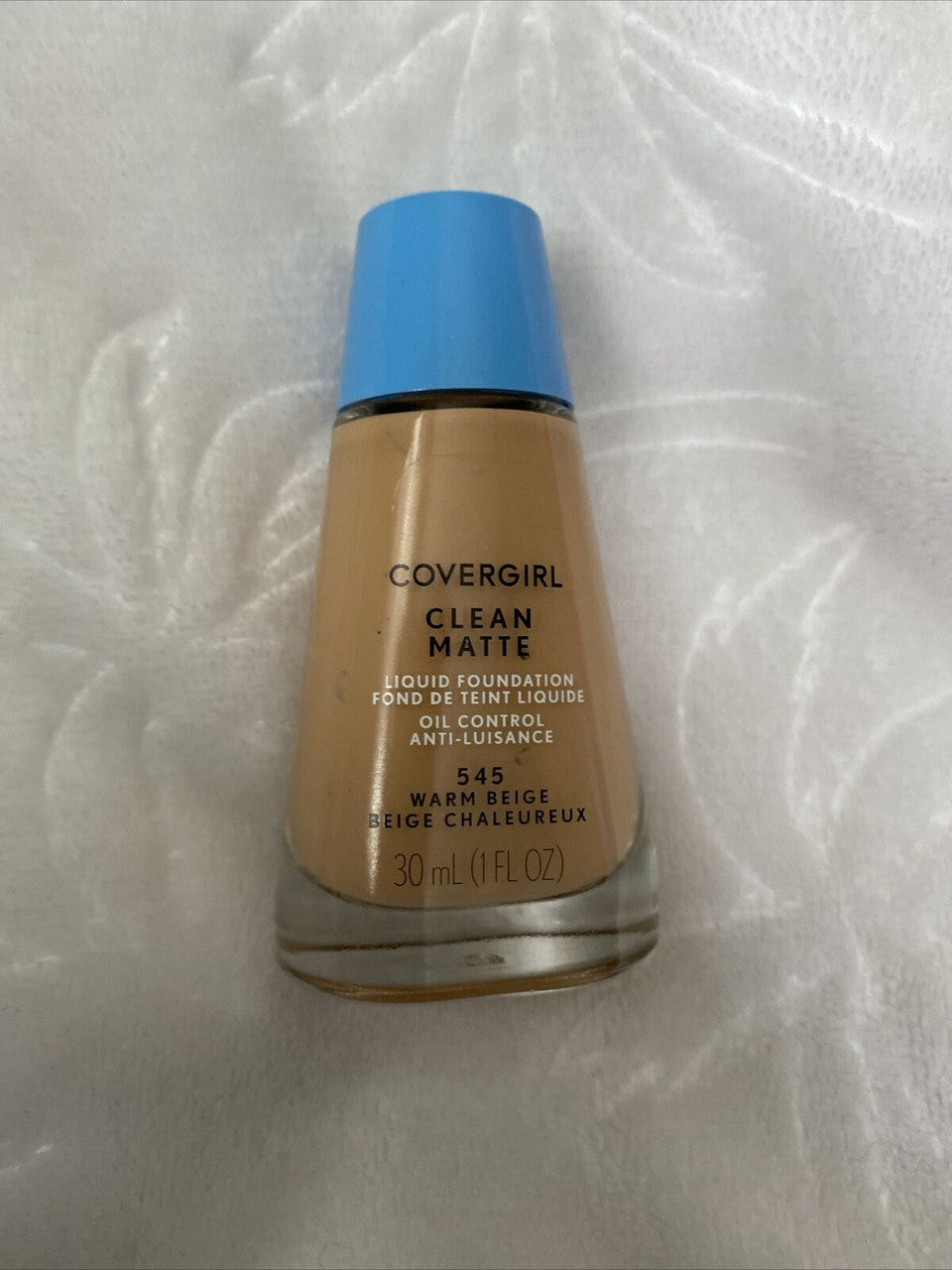 COVERGIRL CLEAN OIL CONTROL LIQUID FOUNDATION 545 WARM BEIGE