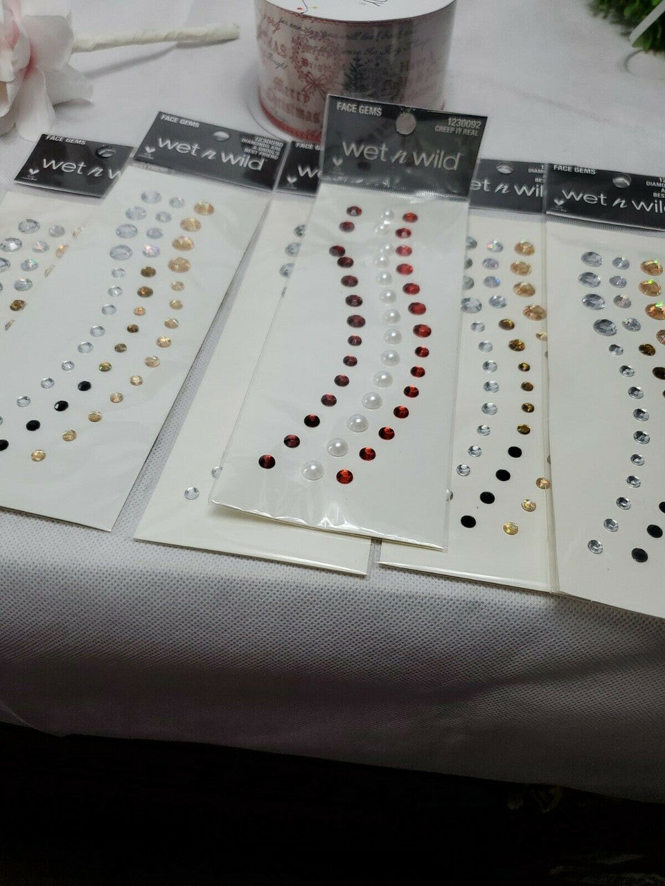 Wet N Wild Beautiful Face/Body Gems Diamonds Lot Of 6 packages