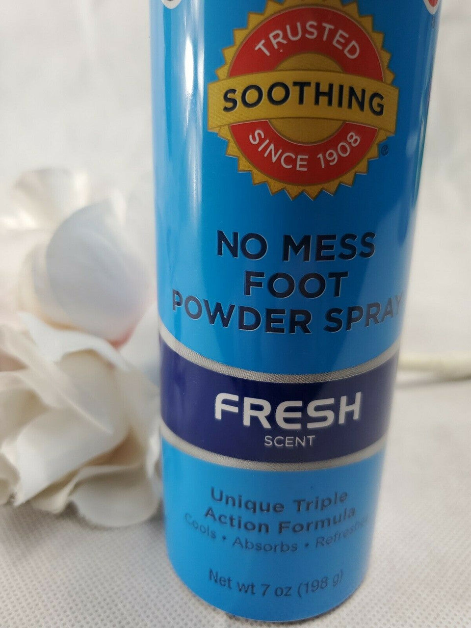 Gold Bond No Mess Foot Powder Spray Triple Action Relief Fresh Scent 7oz