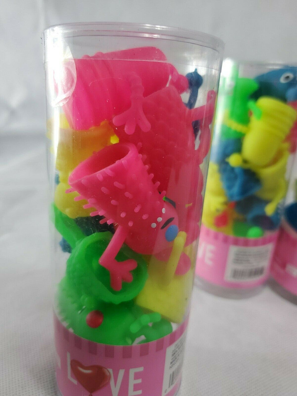 Love in the Air FINGER PUPPETS & STICKY DARTS 12ct ea Multi Colored Party
