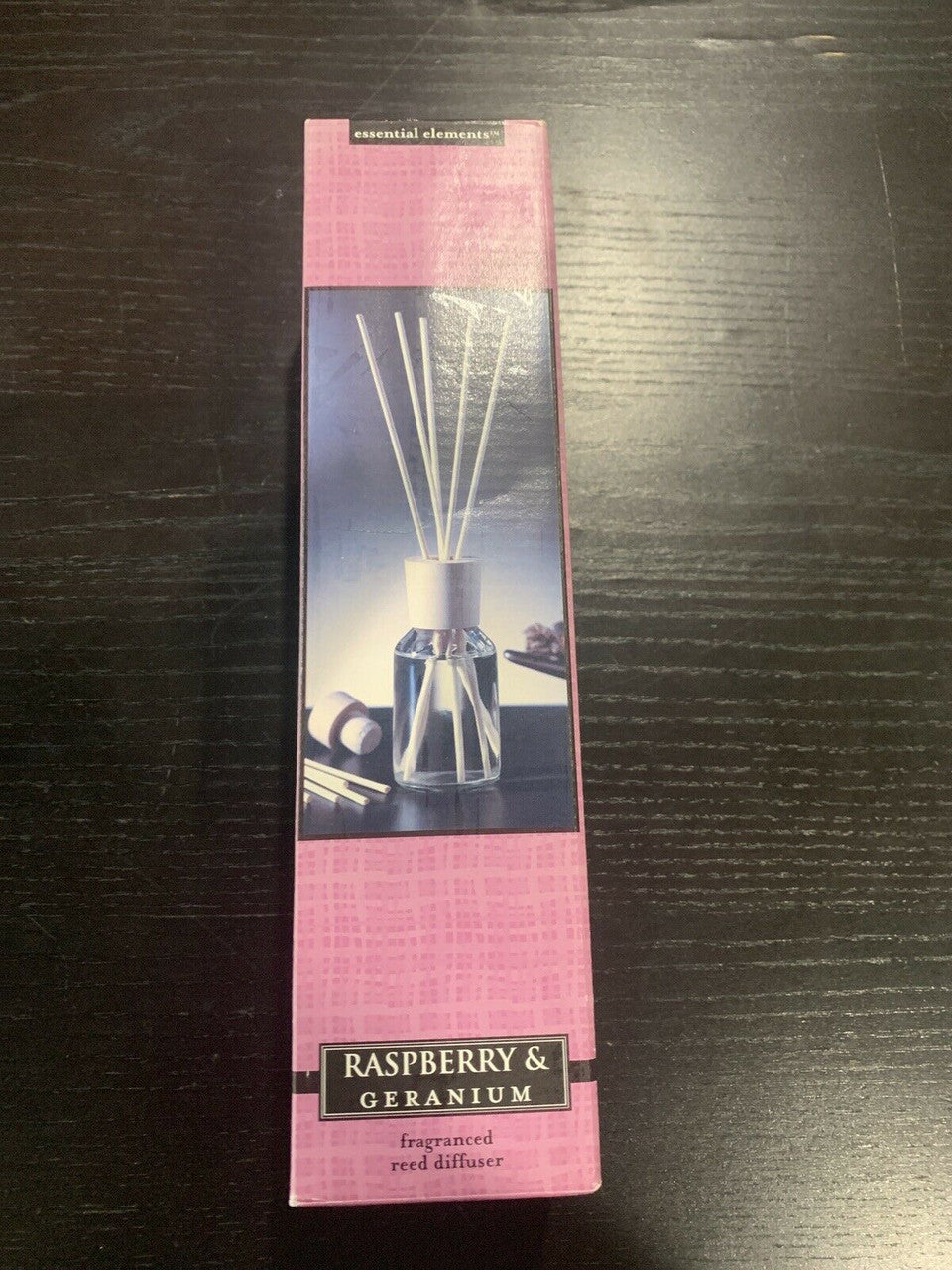 Essential Elements Raspberry and Geranium Fragrance Reed Diffuser