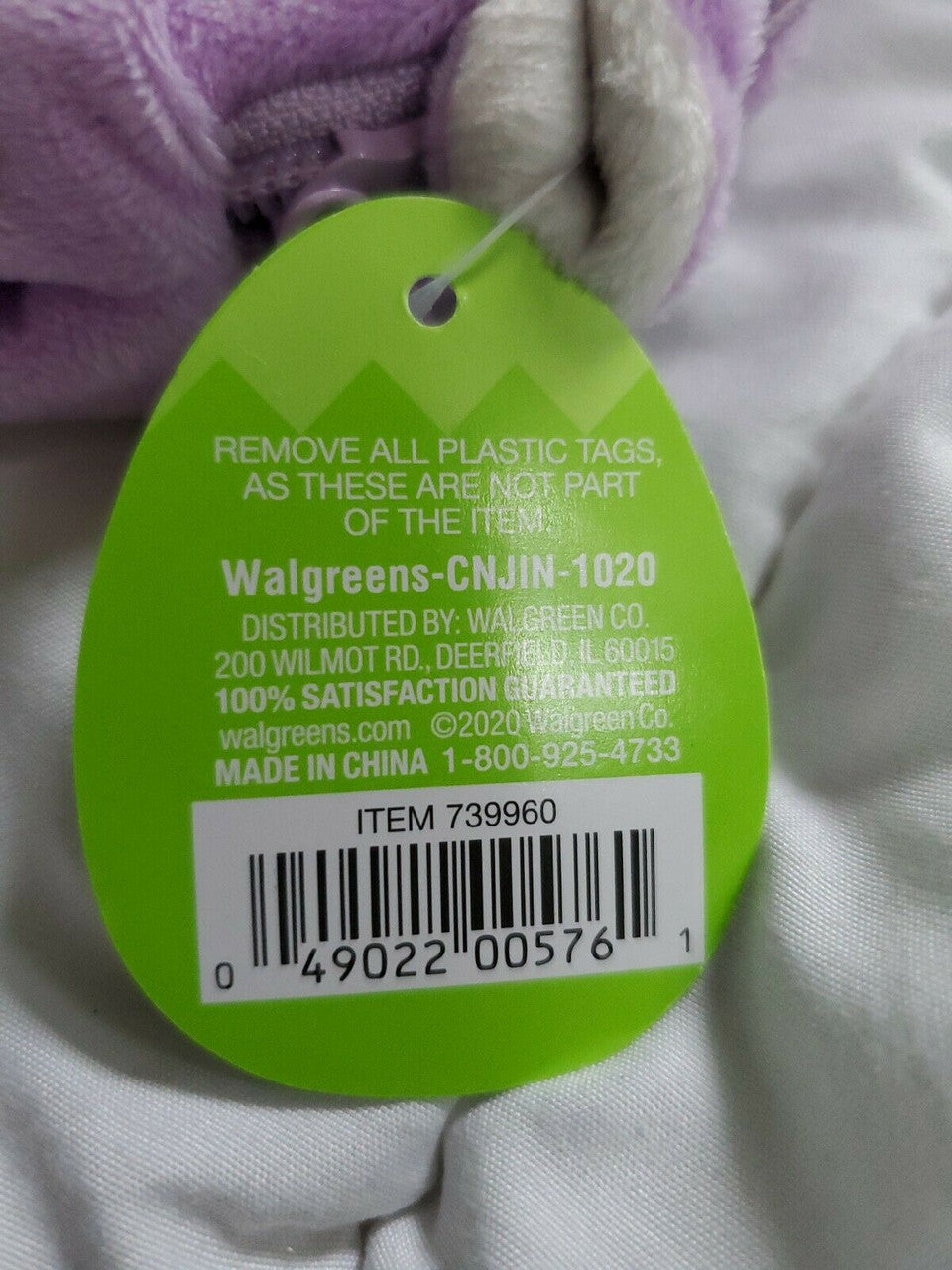 Happy Go Fluffy Baby Bunny Coin Purse & Clip