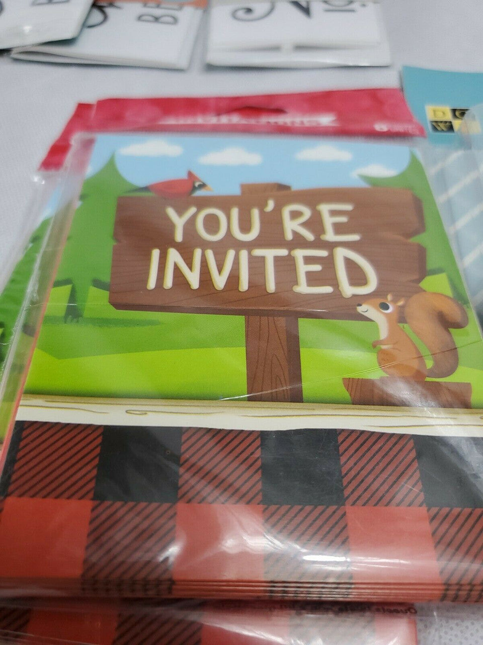 Lot Of Birthday Tags Invitations cards Cute Icons Press apply transfers 8 pc