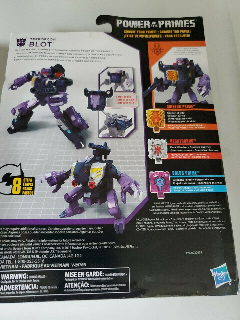 Transformers Power of the Primes Deluxe Class Figure Terrorcon BLOT 2017