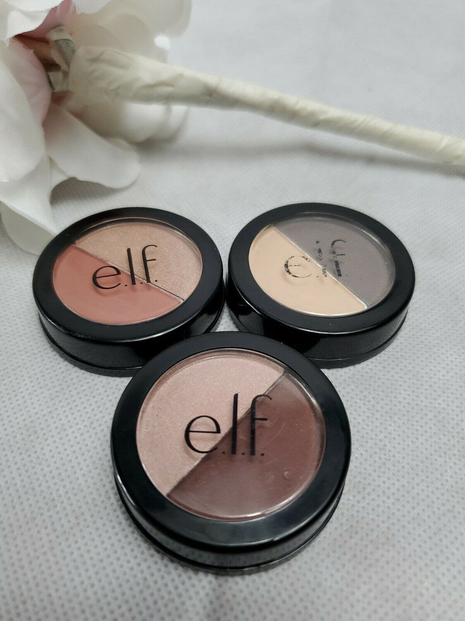 E.l.f. Eyeshadow Duo Set with 3 eyeshadow duos 6 shades new with out packing