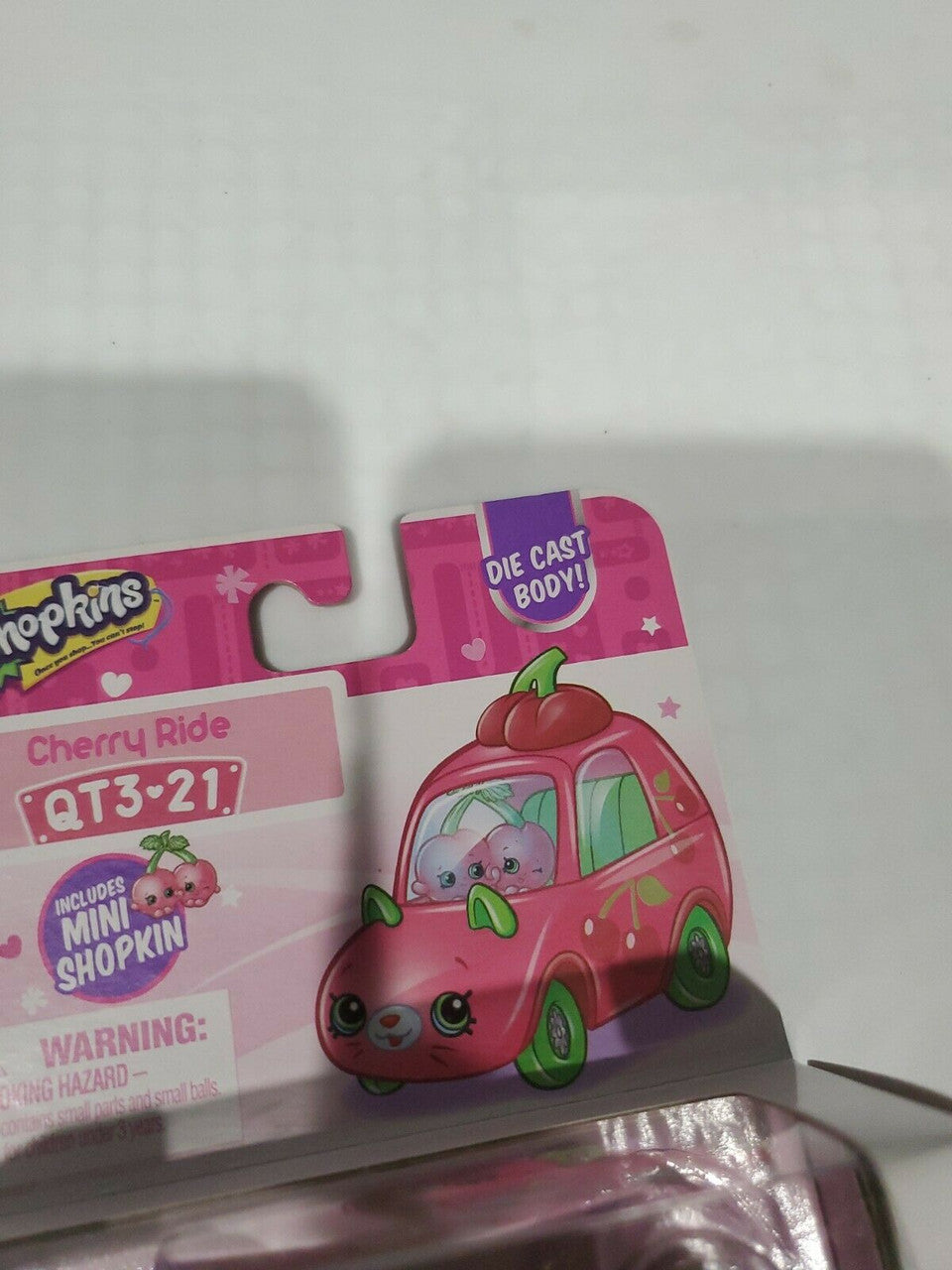 Shopkins Cutie Cars QT3-21 Cherry Ride Series 3