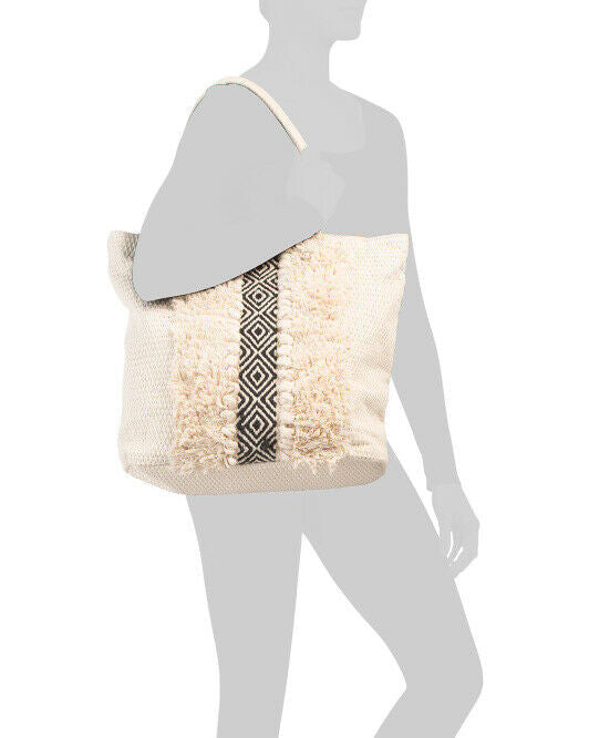 MAGID Straw Pattern Front Tote