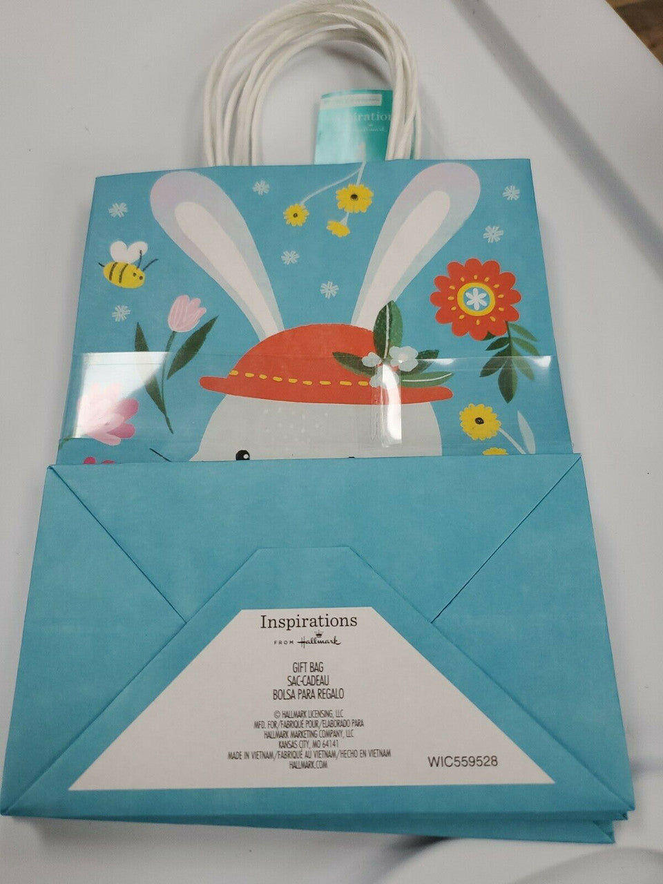 Lot of 4 Gift Bags,Spring Rabbit by Hallmark Walgreens