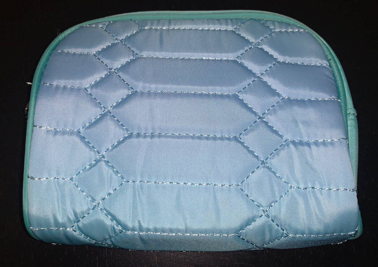 Aimee Kestenberg Set Of 3 Blue Ombre Diamond Quilt