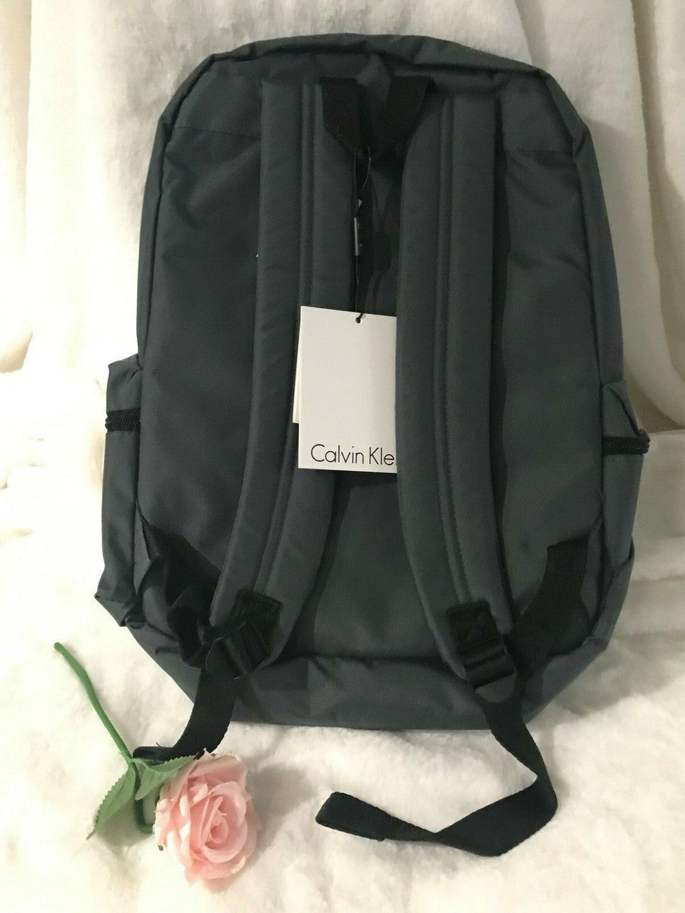 Calvin Klein Backpack Organizer Laptop Mobile Devices Pockets Bag