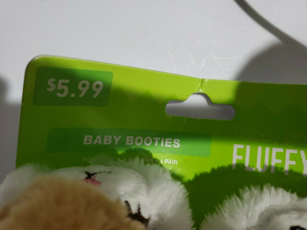 Happy Go Fluffy Baby Girl's First Easter Pink Booties