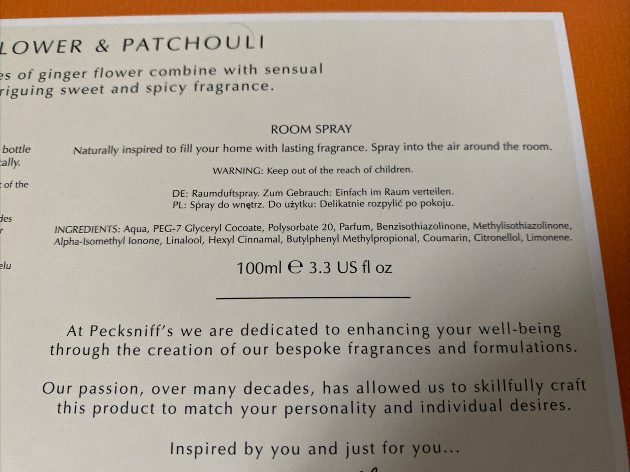 Ginger Flower & Patchouli Diffuser & Candle Gift Set – Pecksniff's England