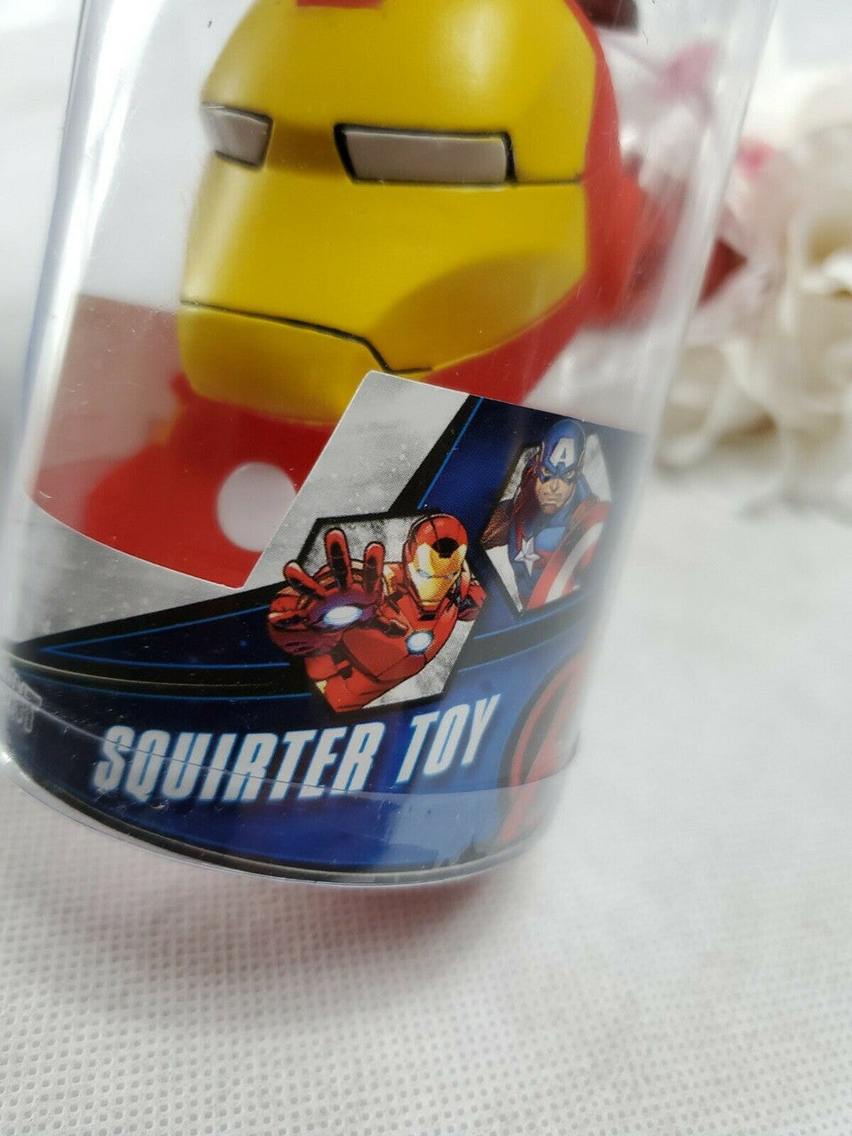 Marvel Avengers Captain America Iron Man Water Squirter Toys Pool Beach Bath