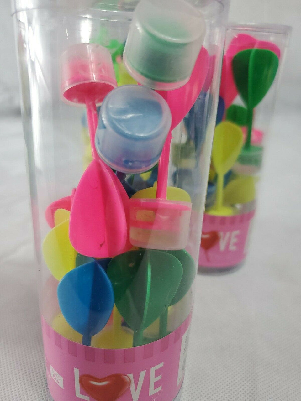 Love in the Air FINGER PUPPETS & STICKY DARTS 12ct ea Multi Colored Party