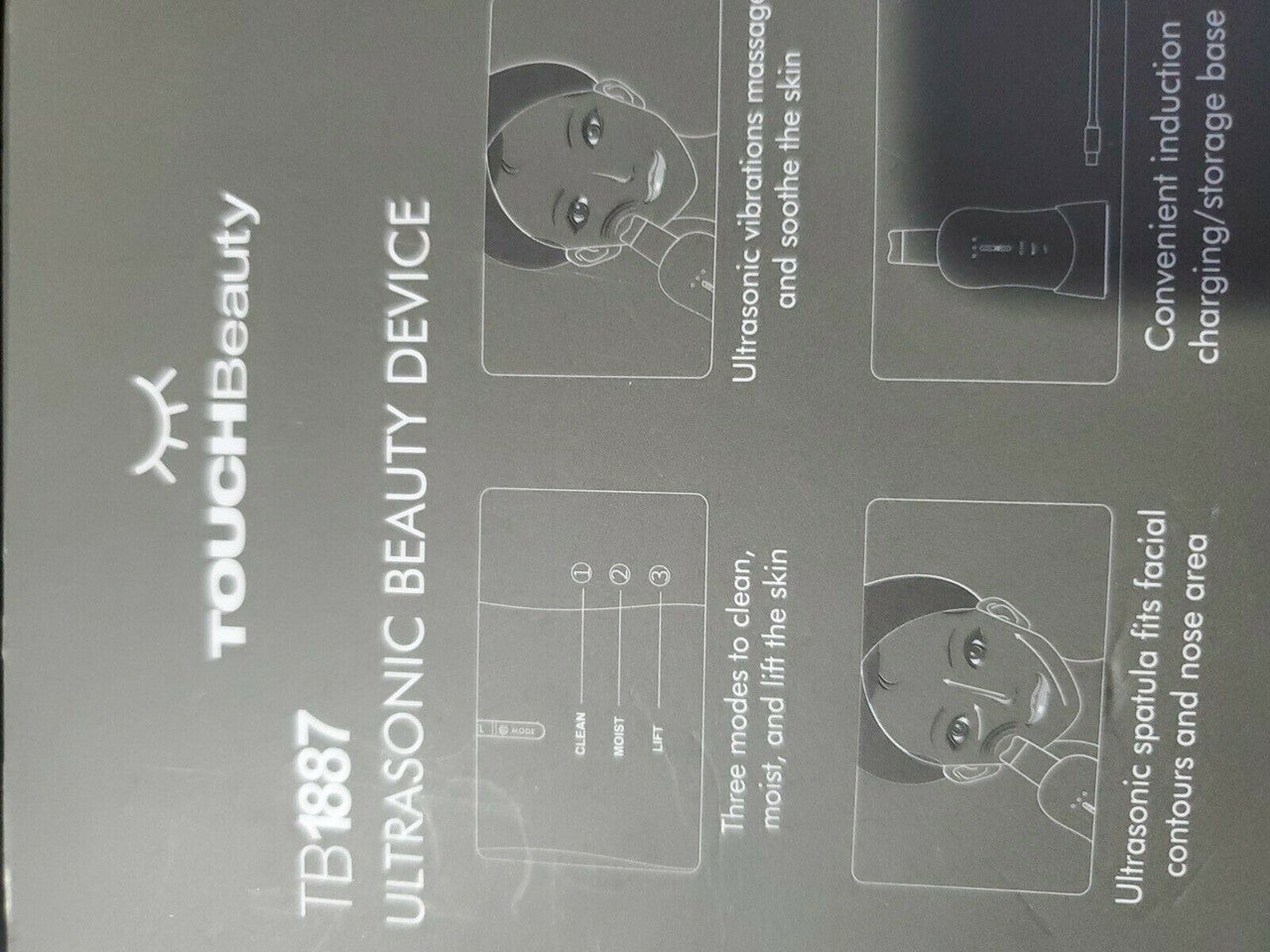 TouchBeauty Ultrasonic Beauty Device TB-1887 FACE Massage