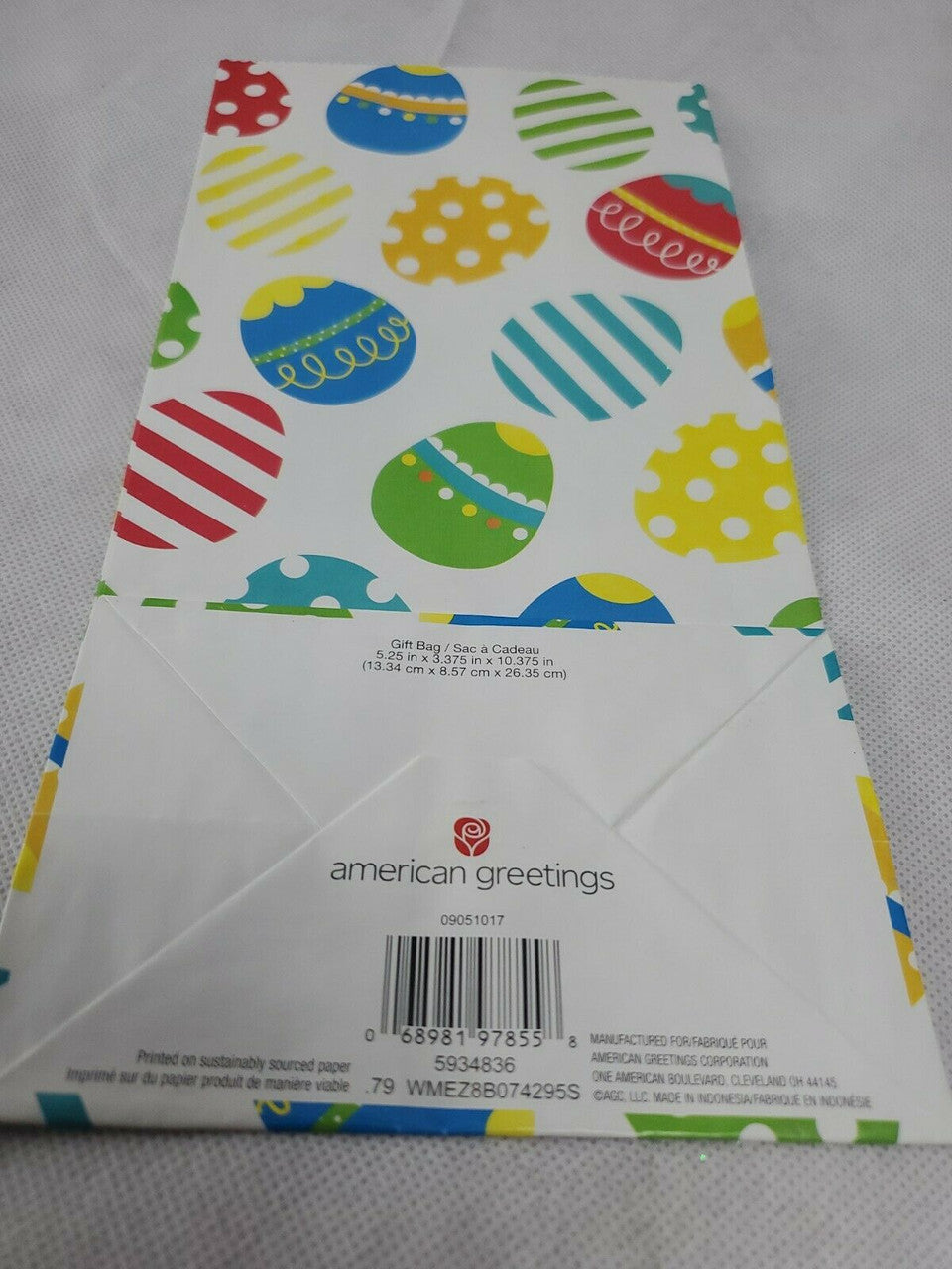 AMERICAN GREETINGS Easter Gift Paper Bags/Sacks Treats Goodies LOT OF 19 PC