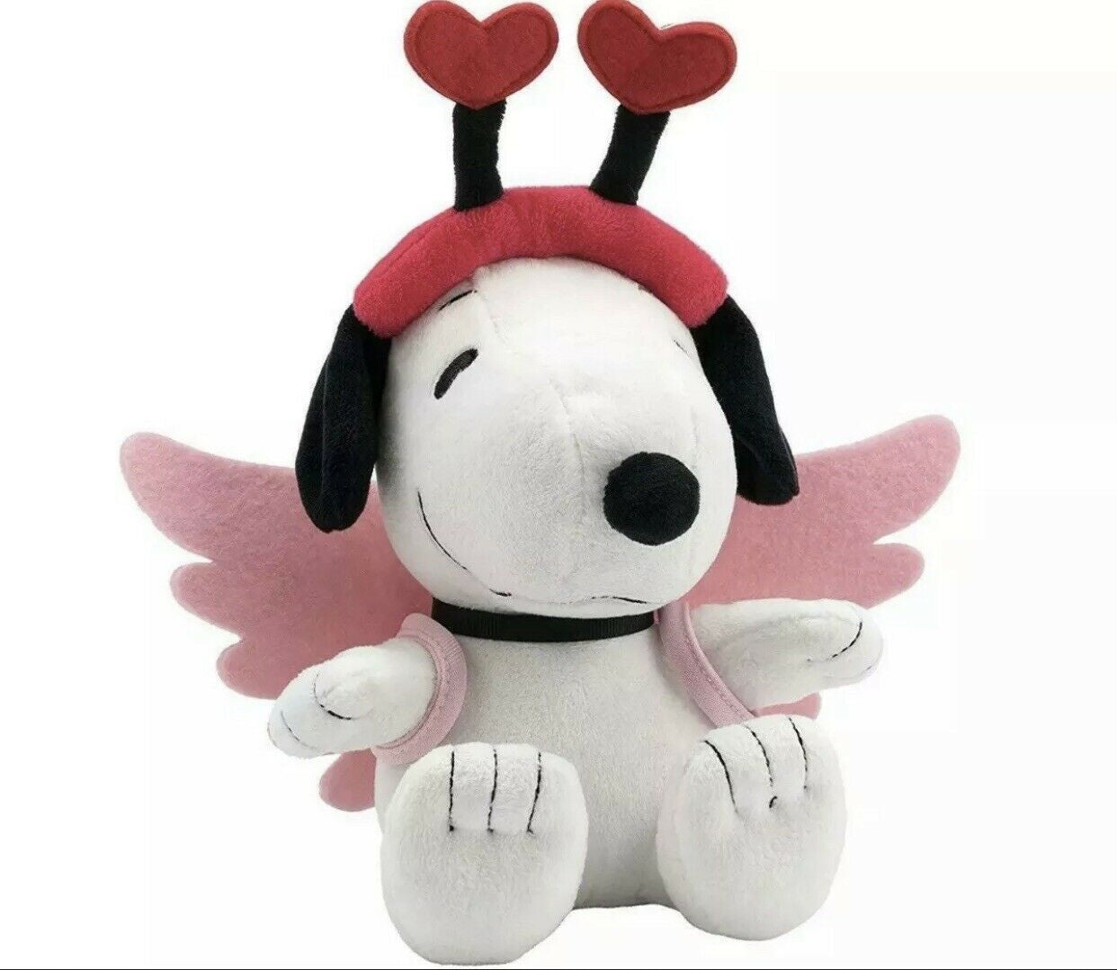 Snoopy Cupid Peanuts Valentine's Day Plush Figure Hallmark Gift Doll 9 Inches