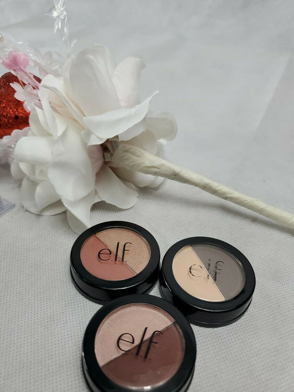 E.l.f. Eyeshadow Duo Set with 3 eyeshadow duos 6 shades new with out packing