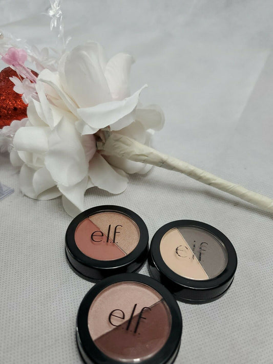 E.l.f. Eyeshadow Duo Set with 3 eyeshadow duos 6 shades new with out packing