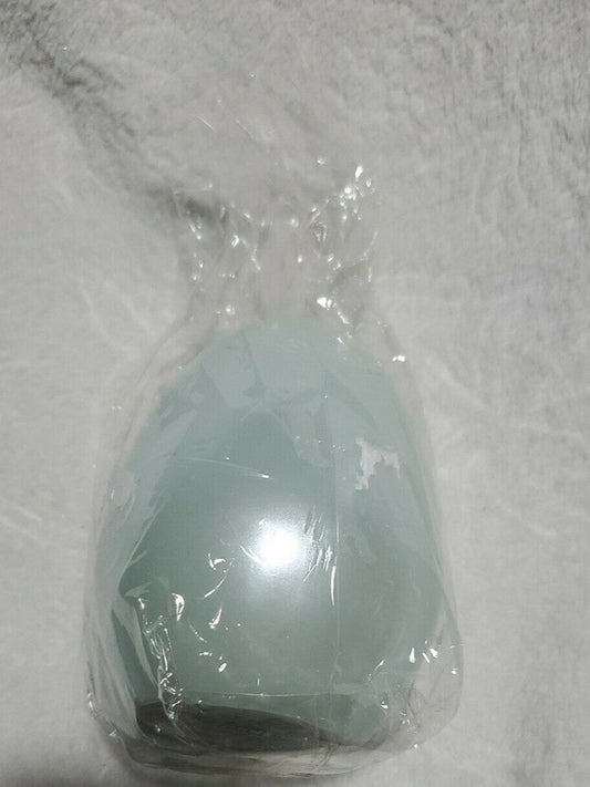 Light Blue Egg Shaped Wax Candle – Pottery Barn Decor 5.2" Tall