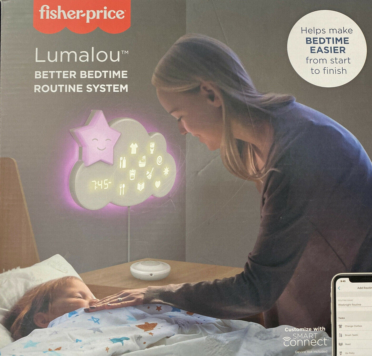 Fisher Price Lumalou 0-8 Bedtime Routine Soother Sleep Trainer