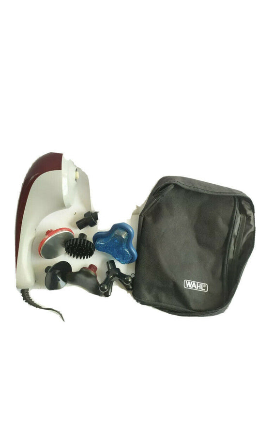 WAHL Hot Cold Therapy handheld Full-Body Therapeutic Massager 7 Attachments 4295
