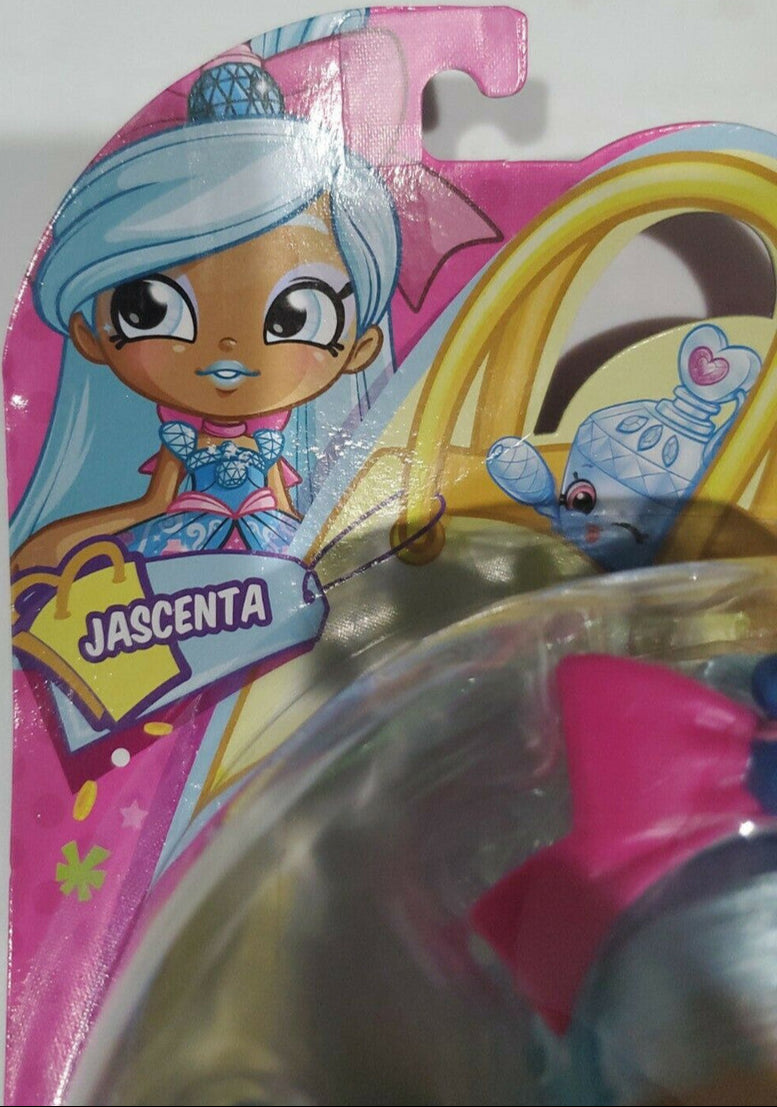Shopkins Shoppies Jascenta doll with Peyton Perfume accessory in original packaging