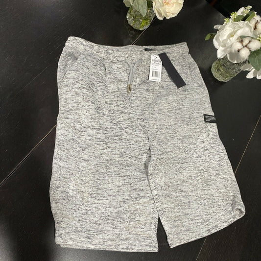 Big Boys Sweater Shorts XL (18/20) Heather Marled