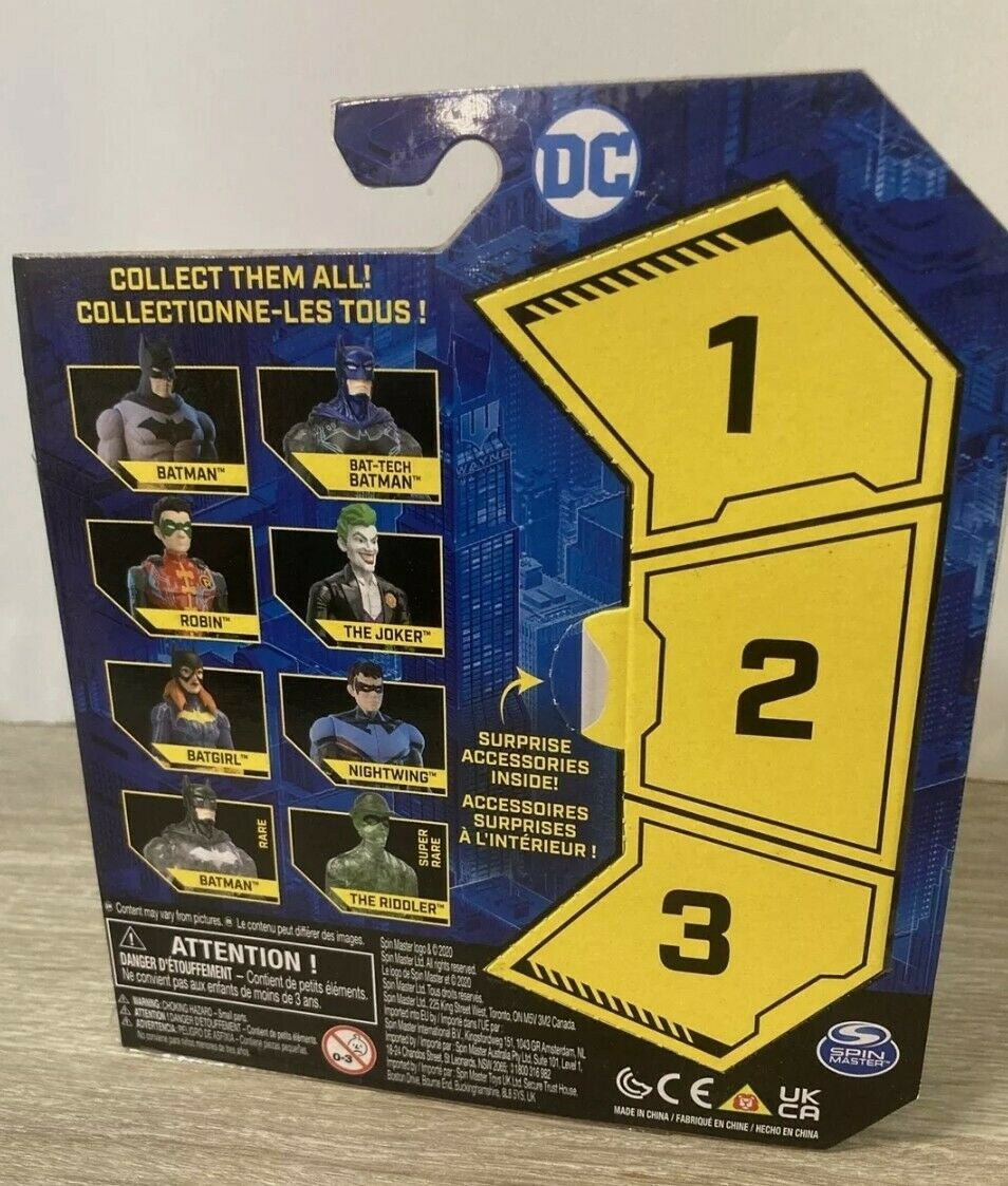 SPIN MASTER DC CREATURE CHAOS BAT-TECH THE JOKER 4” FIGURE 2021 Series