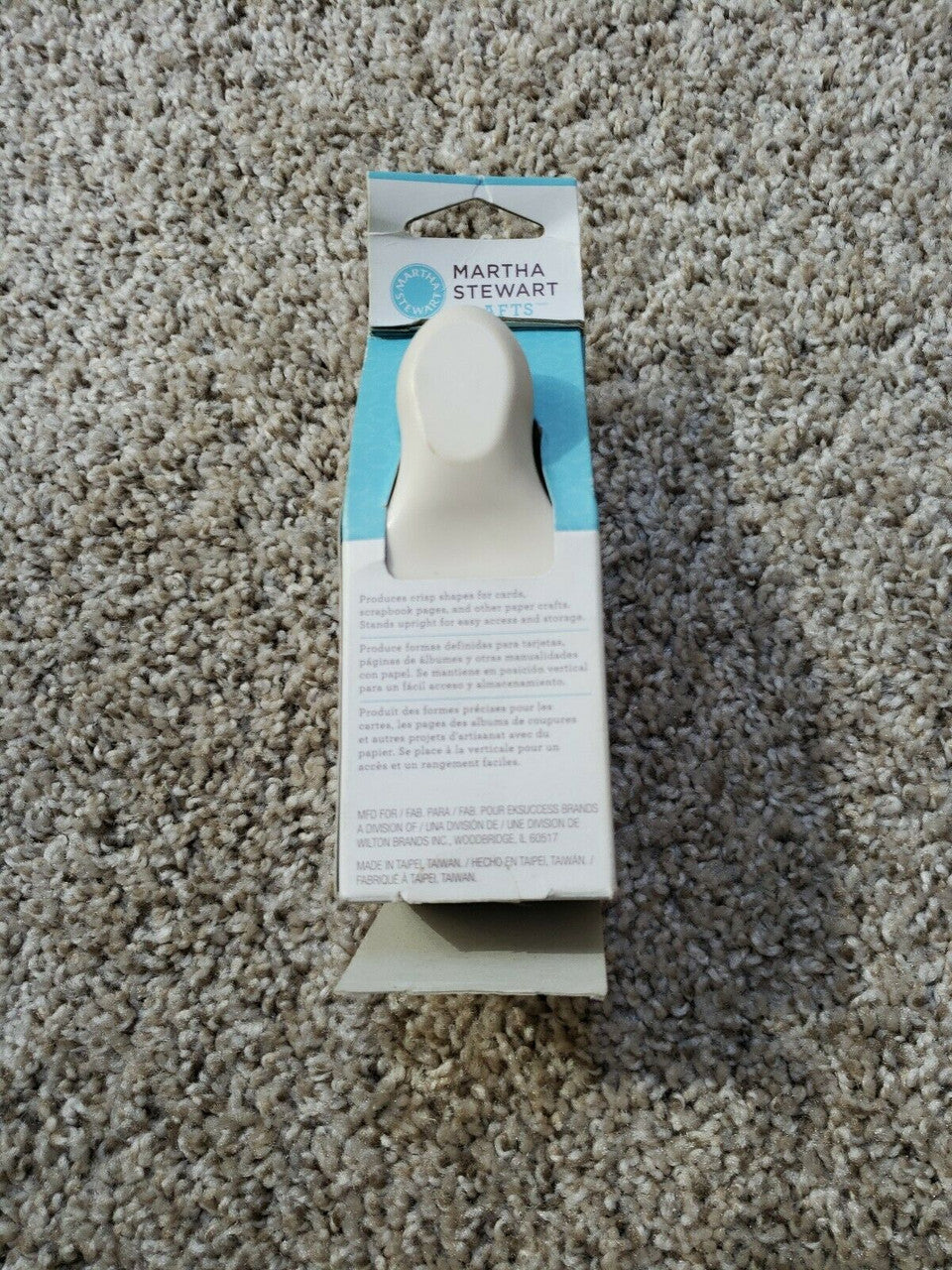 Martha Stewart TEDDY BEAR PUNCH Embossed Double Craft