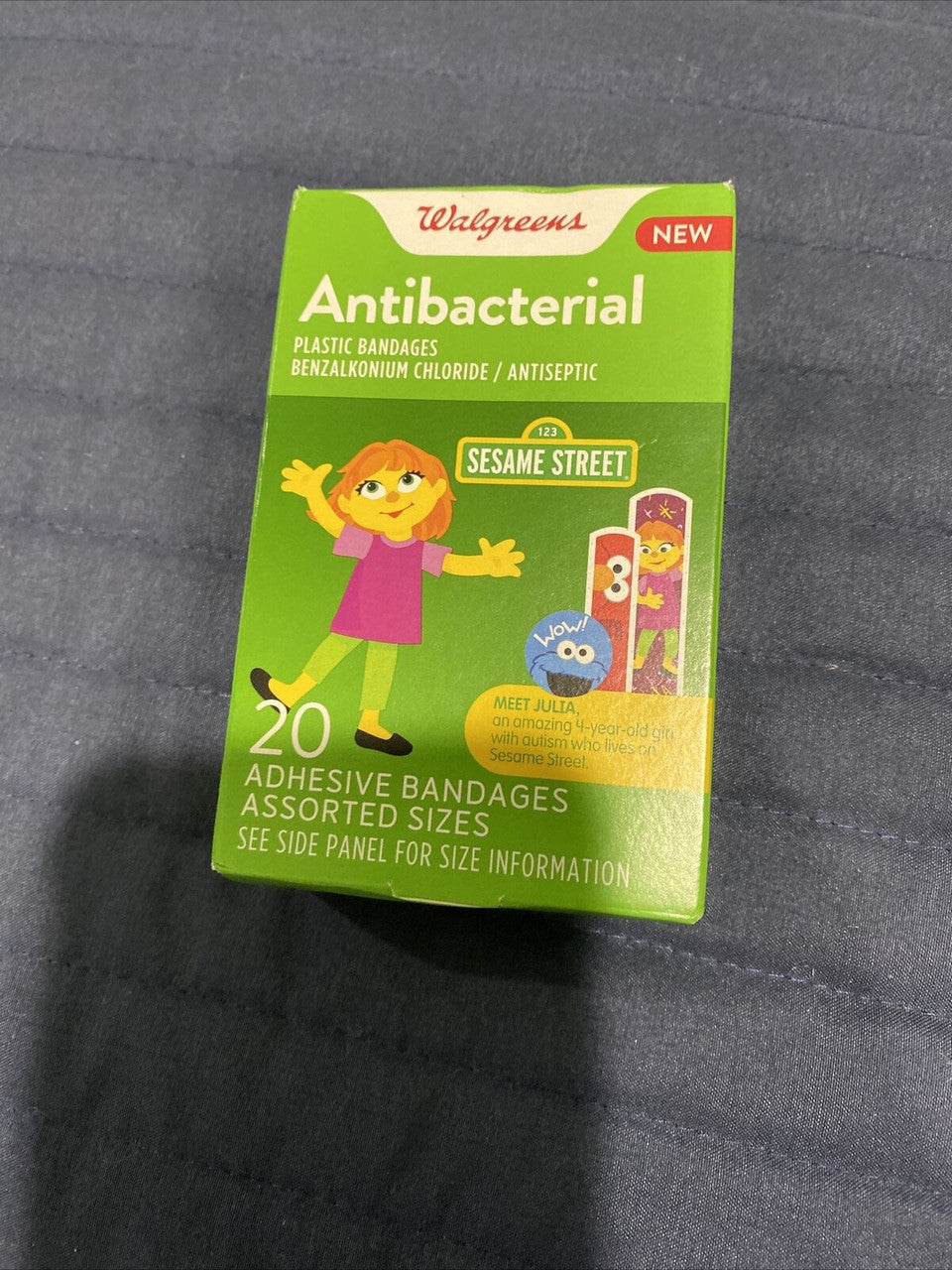 Walgreens Antibacterial Plastic Bandages 20 Adhesive Bandages