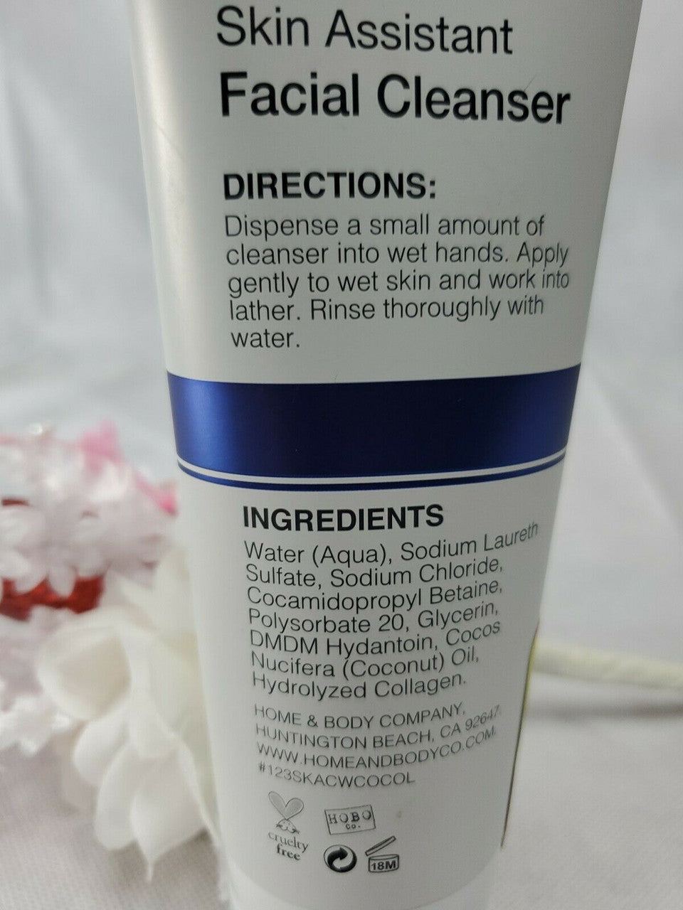 Skin Assistant Facial Cleanser Coconut Oil+Collagen 236 ml