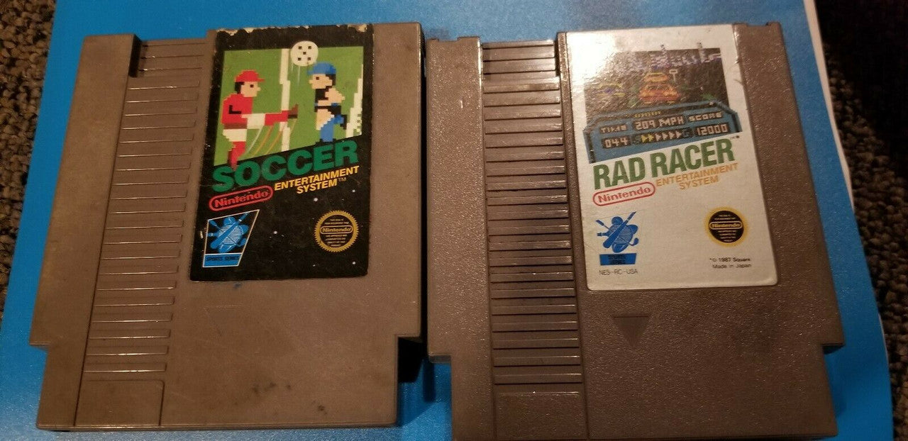 Lot of 4 RAD RACER SOCCER Nintendo DS CARS MEET ROBINSONS as is