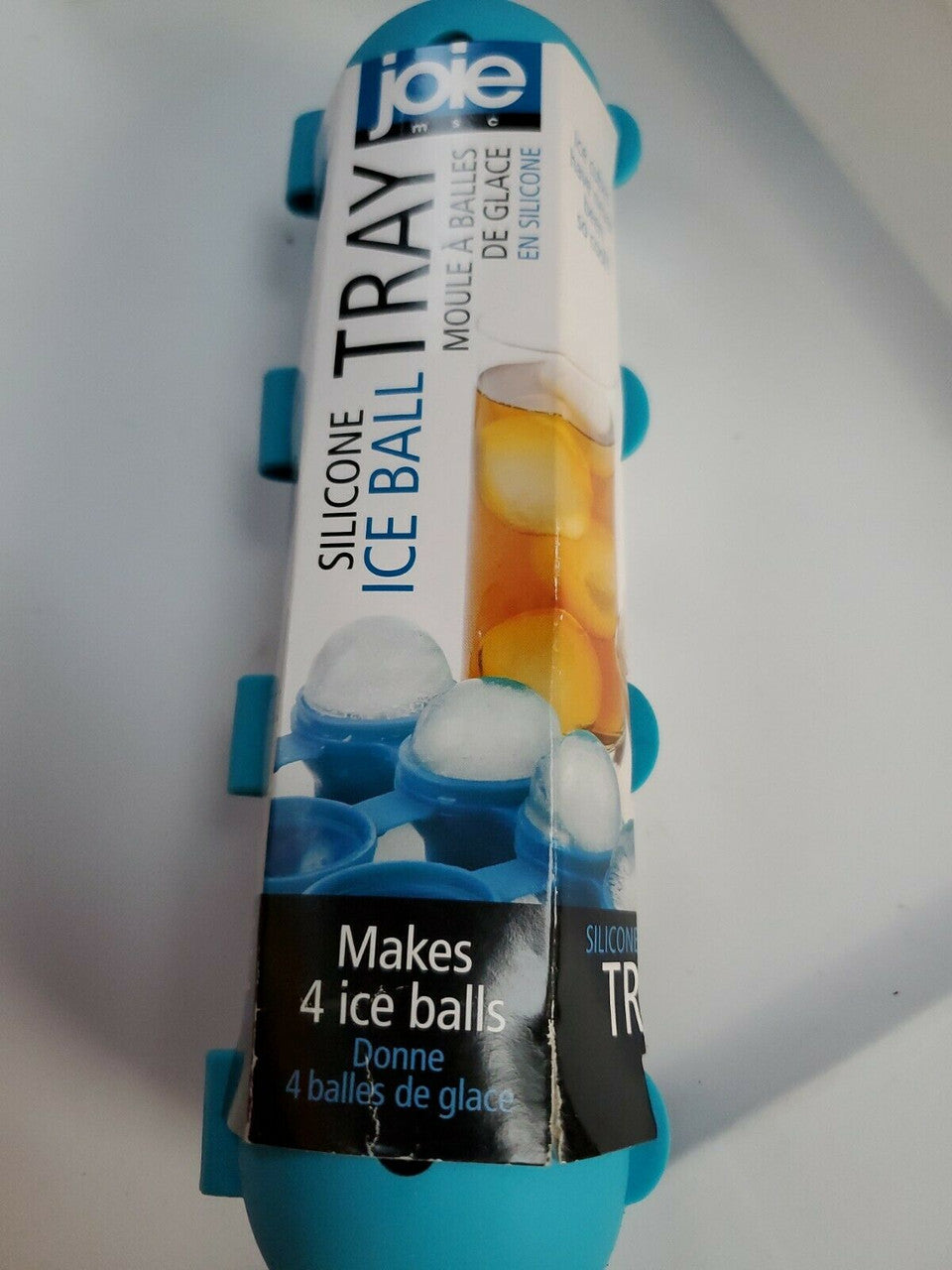msc joie 4 Ice Balls silicone tray  BLUE