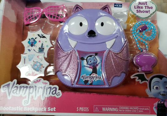 Disney Junior Vampirina Bootastic 5-piece backpack accessory set in retail box