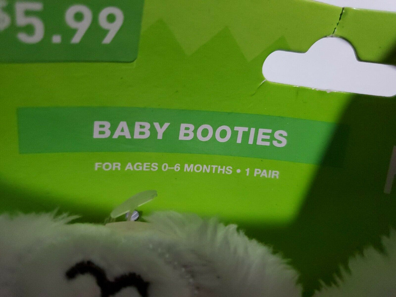 Happy Go Fluffy Baby Girl's First Easter Pink Booties