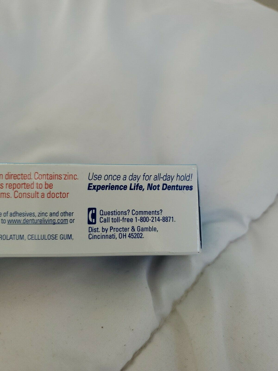 Fixodent Free Original Cream 24 oz 68 g