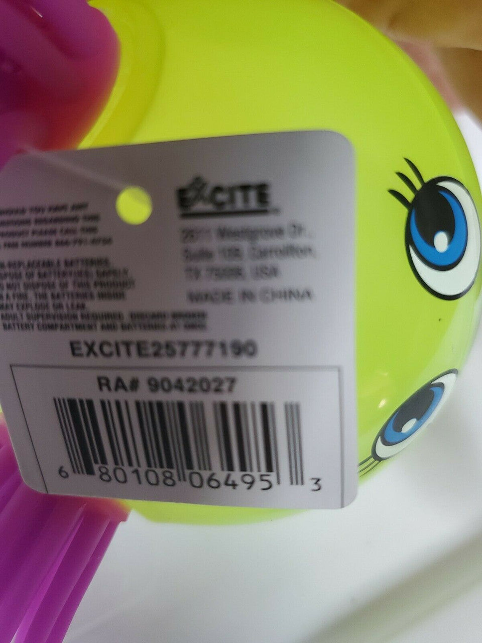 Bouncing Color Funny Ball Bouncy Ball Child Elastic Rubber Funny Toys Light Up