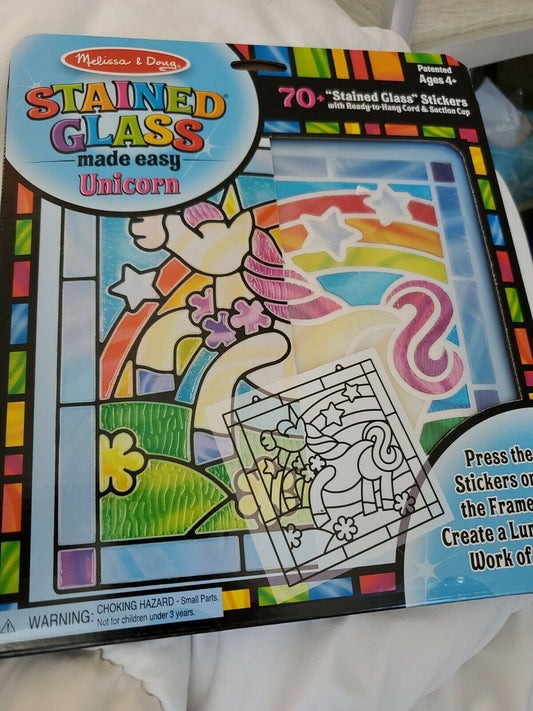 Stained Glass - Unicorn - Melissa & Doug