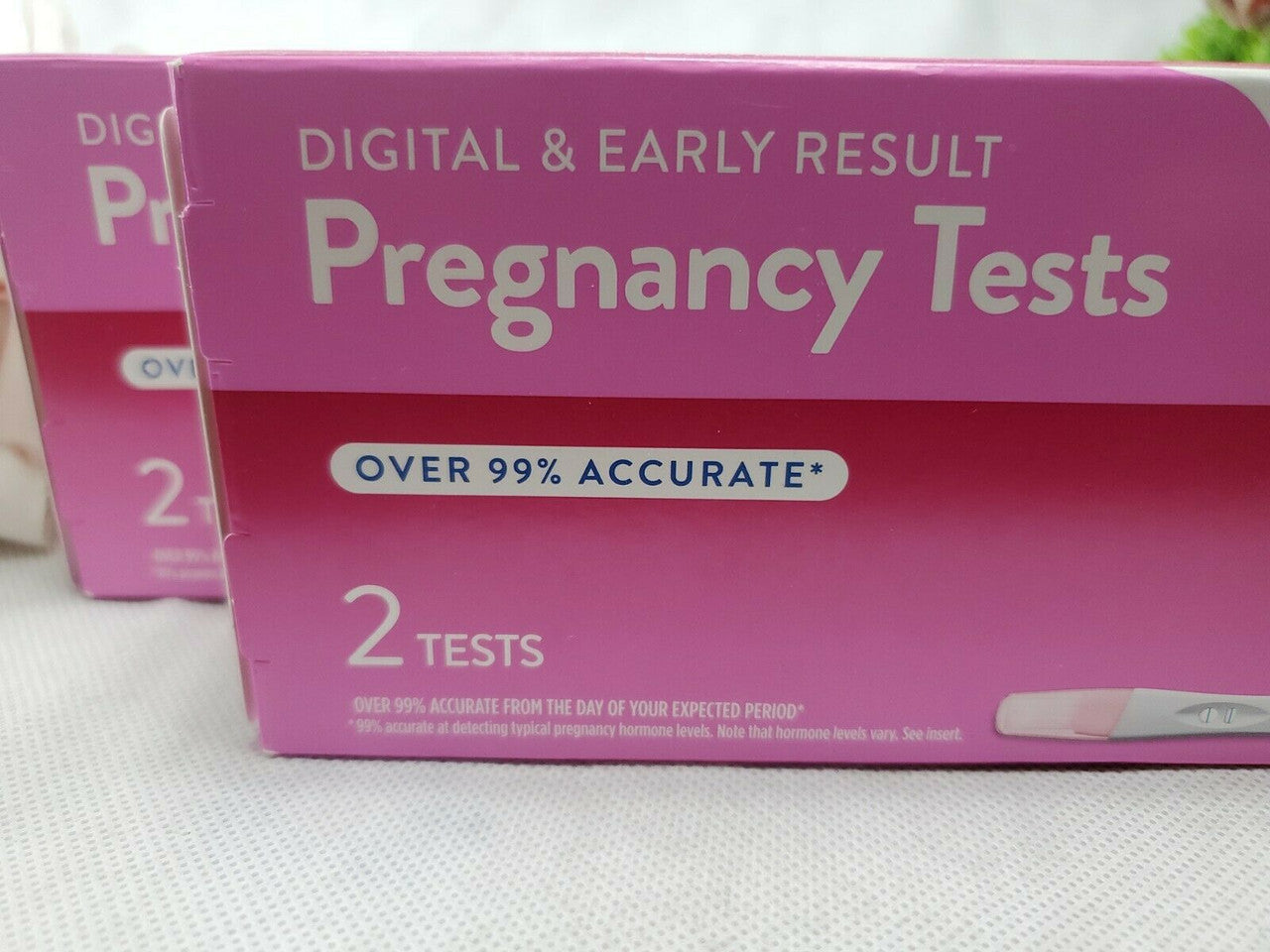 WALGREENS DIGITAL PREGNANCY TEST-2 TESTS IN BOX EXP 11/30/2023 Lot 2 packages