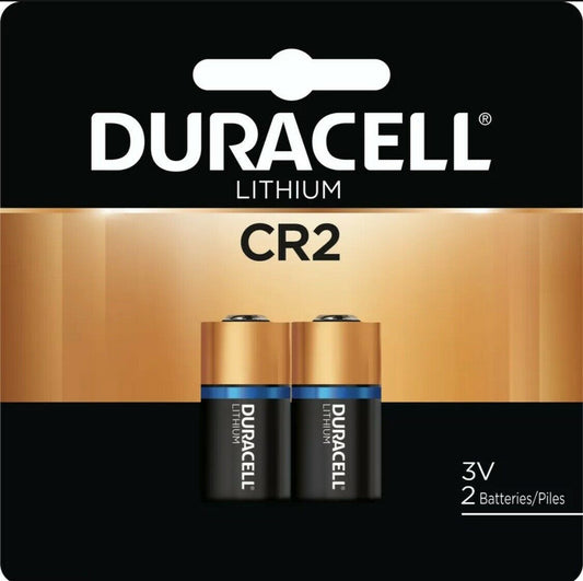 DCR2-2 Duracell CR2 Lithium 2pk DLCR2B2PK
