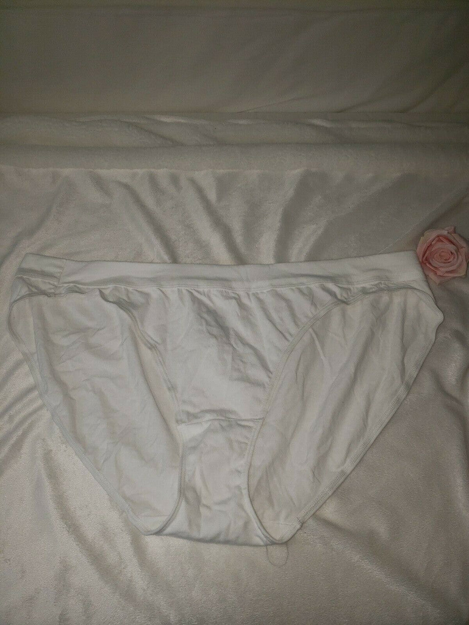 Just My Size 14 Made In Vietnam Underwear White