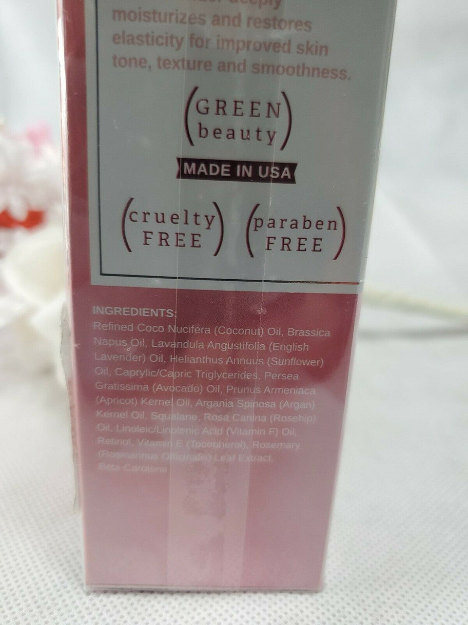 REPAIRING ROSE BEAUTY OIL WITH ROSE, RETINOL & LAVENDER