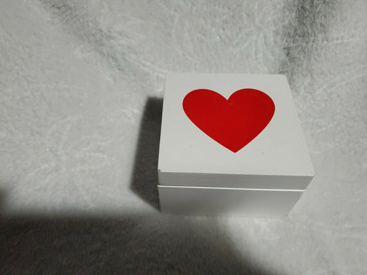 Valentines Day Gift Box Happy Valentine's Days wood white