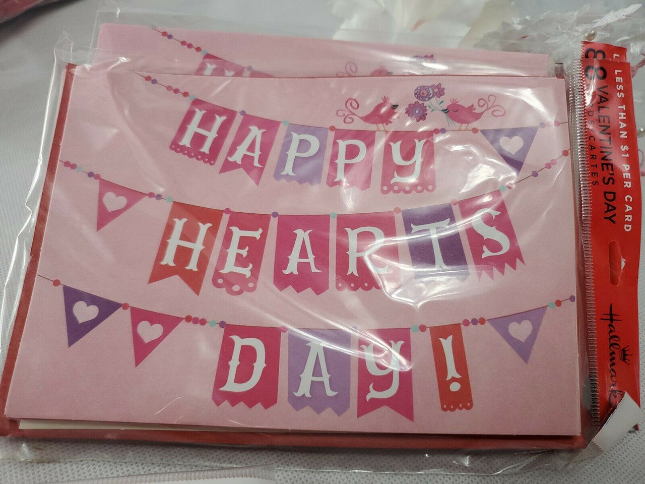 Hallmark Valentine's Day Cards Four Variety Packs (24 Cards)Lot of 4 packages