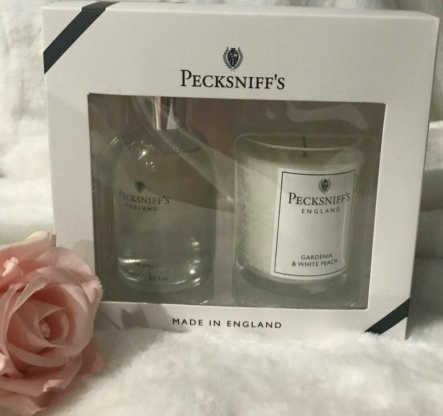 Pecksniff’s 2-piece home fragrance set with candle and 100ml room spray